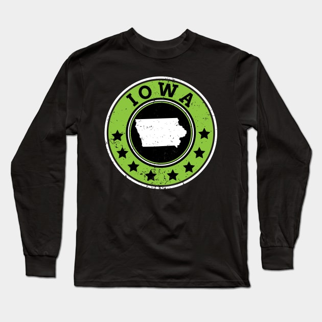 iowa Long Sleeve T-Shirt by indigosstuff